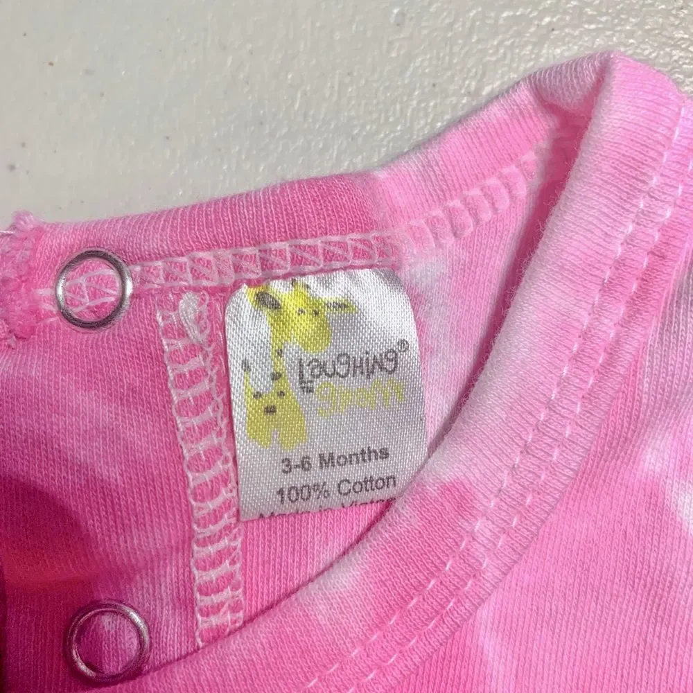 𝅺brand New- Hand dyed baby tank onesie🌸 - Picture 2 of 3